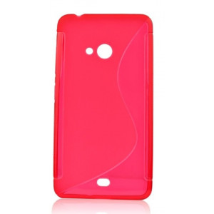 Gumené púzdro S-line Nokia Lumia 540 red